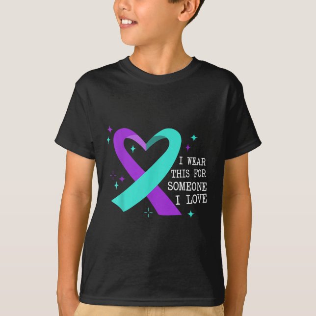 Camiseta Suicide Awareness Suicide Prevention Suprt Survivo (Anverso)