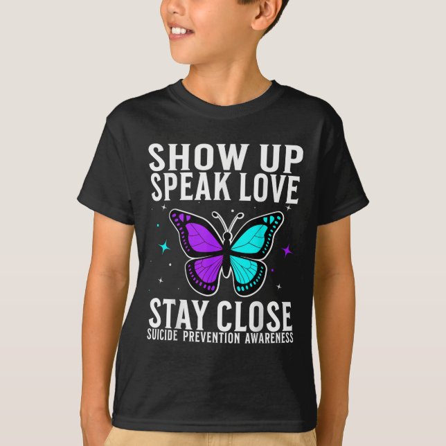 Camiseta Suicide Awareness Suprt Suicide Prevention Awarene (Anverso)