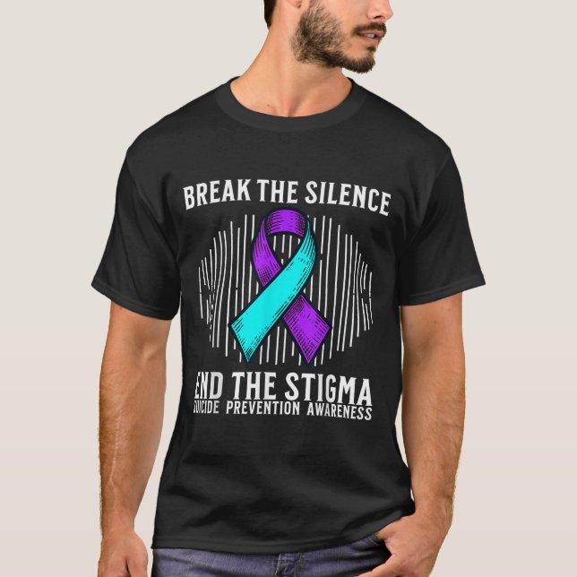 Camiseta Suicide Awareness Suprt Suicide Prevention Awarene (Anverso)