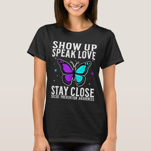 Camiseta Suicide Awareness Suprt Suicide Prevention Awarene (Anverso)