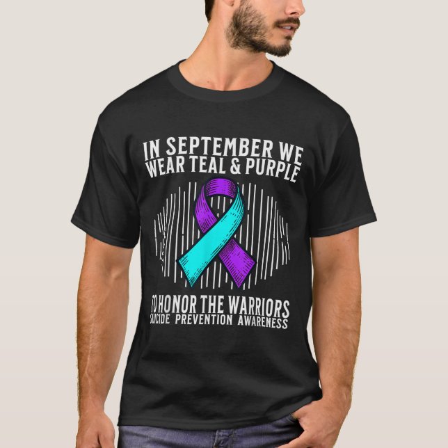 Camiseta Suicide Awareness Suprt Suicide Prevention Awarene (Anverso)