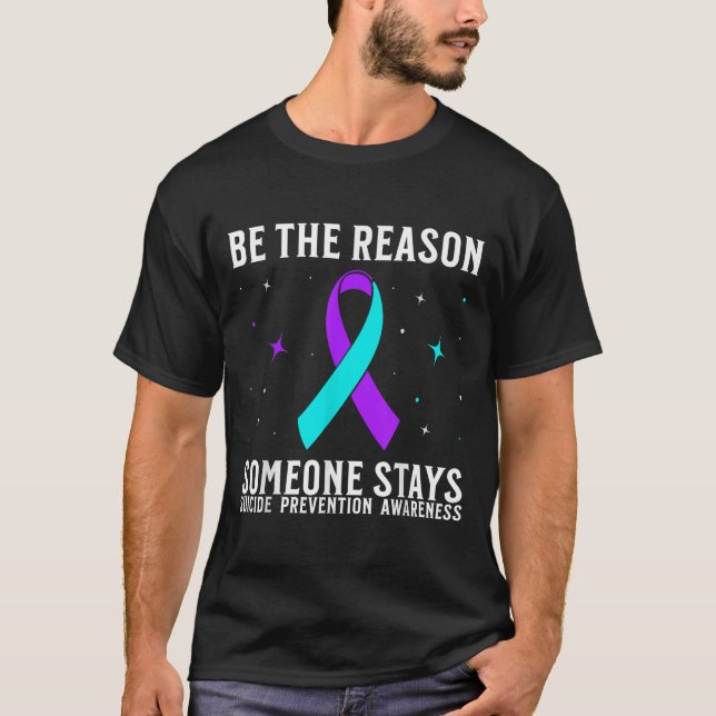 Camiseta Suicide Awareness Suprt Suicide Prevention Awarene (Anverso)