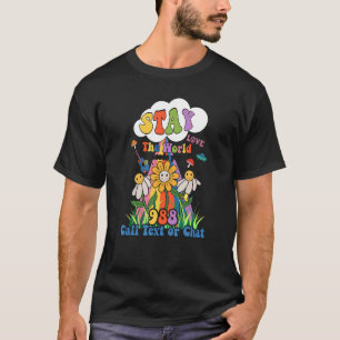Camiseta Suicide Crisis Lifeline 988 Stay The World Need Yo