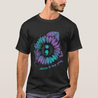 Camiseta Suicide Prevention Awareness Shirt Choose To Keep 