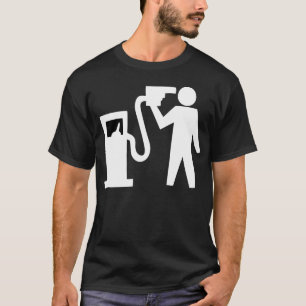 Camiseta Suicidio por boquilla de gas