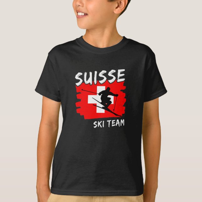 Camiseta Suisse Ski T-Shirt (Anverso)