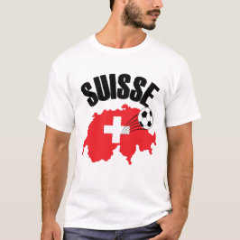 Camiseta Suisse Suiza Map Swiss Soccer