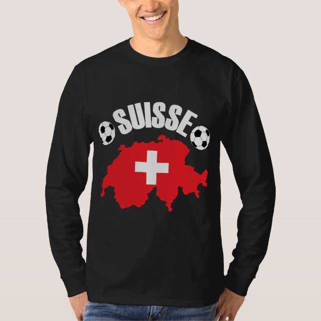 Camiseta Suisse Suiza Soccer (Anverso)