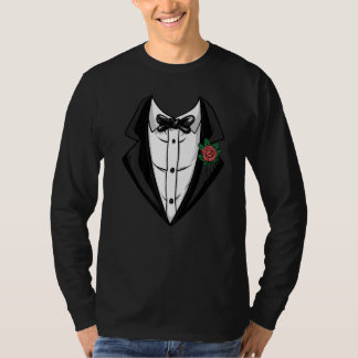 Camiseta Suit Tie Wedding Groom Cousin Bachelor Ceremony We