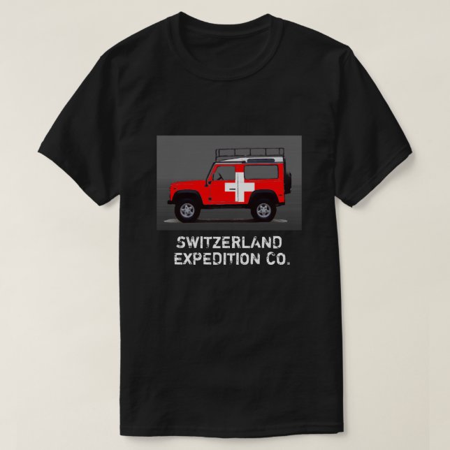 CAMISETA SUIZA (Diseño del anverso)