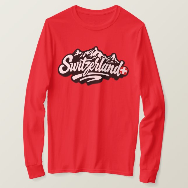 Camiseta Suiza (Anverso del diseño)