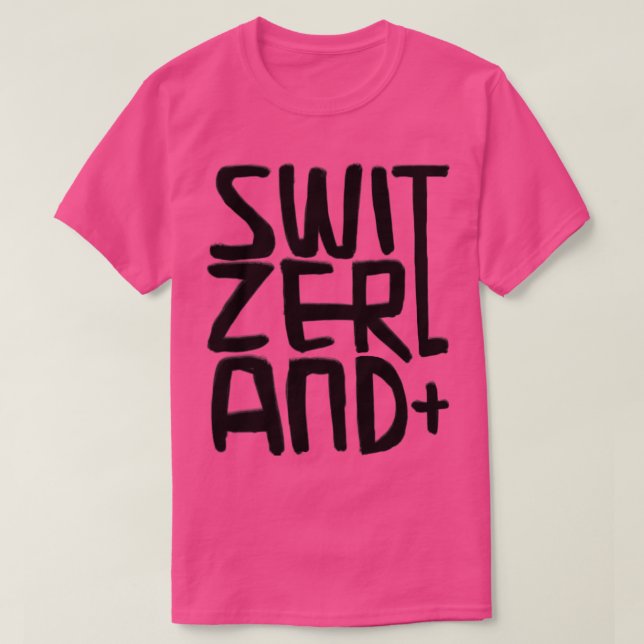 Camiseta Suiza 1 (Diseño del anverso)