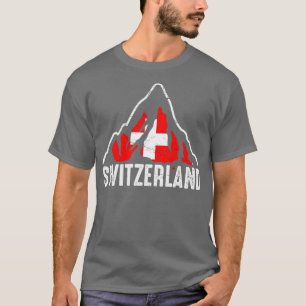 Camiseta Suiza Alpes Matterhorn