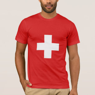 Camiseta Suiza - Bandera Suiza 