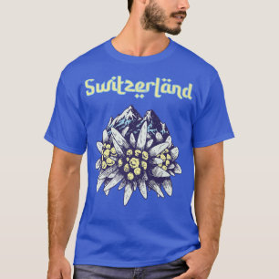 Camiseta Suiza Edelweiss Alps Souvenir Hikin