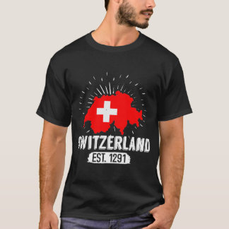 Camiseta Suiza fundada en 1291