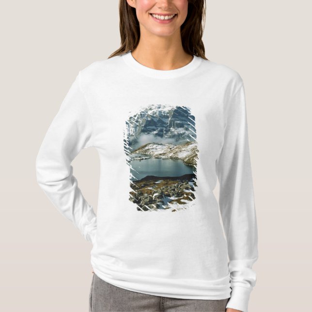 Camiseta Suiza, Grindelwald, Alpes Berneses, Vista (Anverso)