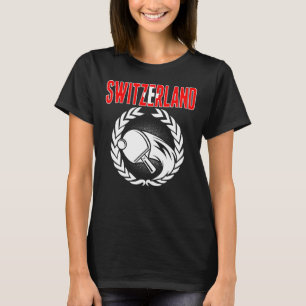 Camiseta Suiza Mesa Tennis Swiss Ping Pong Support