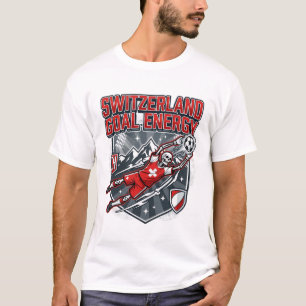 Camiseta Suiza Meta Energía Esqueleto Delantero Naciones B