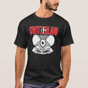 Camiseta Suiza Ping Pong Swiss Table Tenis Support