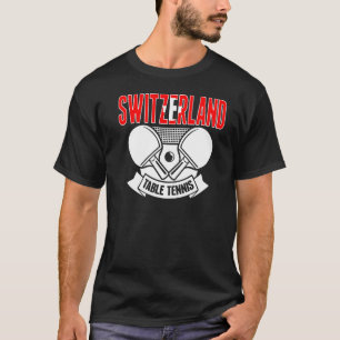 Camiseta Suiza Ping Pong Swiss Table Tenis Support