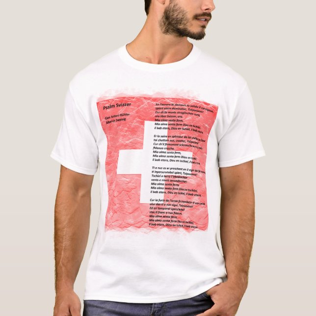 Camiseta Suiza: Psalm svizzer T-Shirt (Anverso)