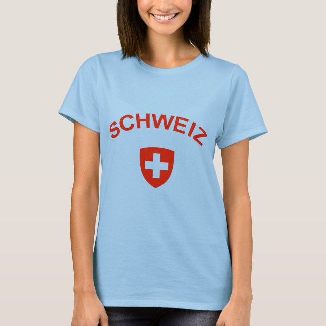 Camiseta Suiza Schweiz (Anverso)