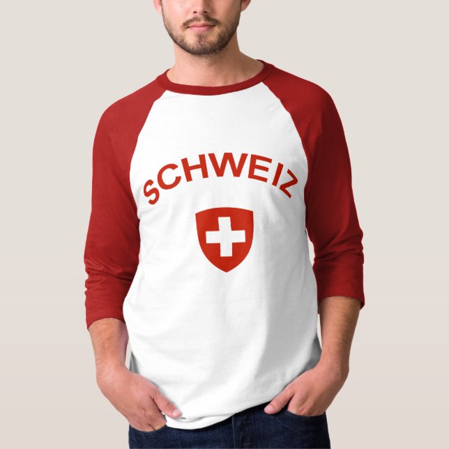 Camiseta Suiza Schweiz (Anverso)