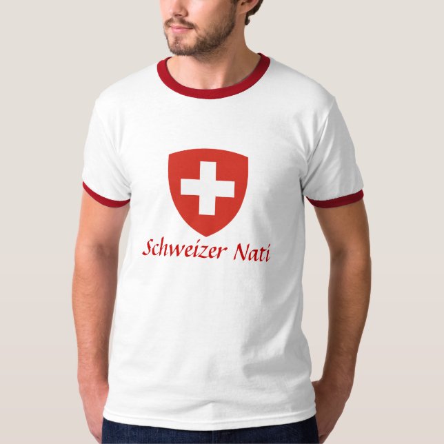 Camiseta Suiza Schweizer Nati (Anverso)