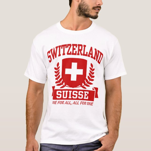 Camiseta Suiza Suisse (Anverso)