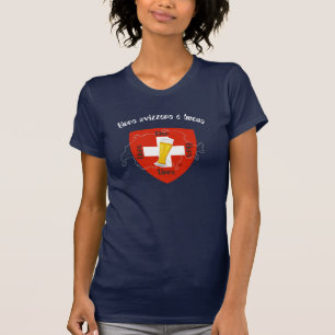 Camiseta Suiza - Suisse Svizzera - Svizra - Switzerland