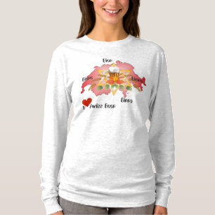 Camiseta Suiza - Suisse Svizzera - Svizra - Switzerland