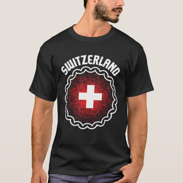 Camiseta Suiza Suiza (Anverso)