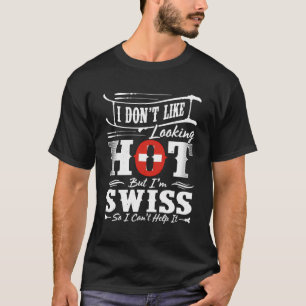 Camiseta Suiza Suiza raíz patrimonio suizo orgullo suizo