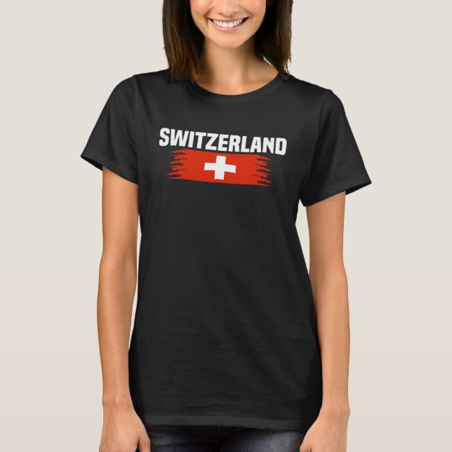 Camiseta Suiza   suizo (Anverso)