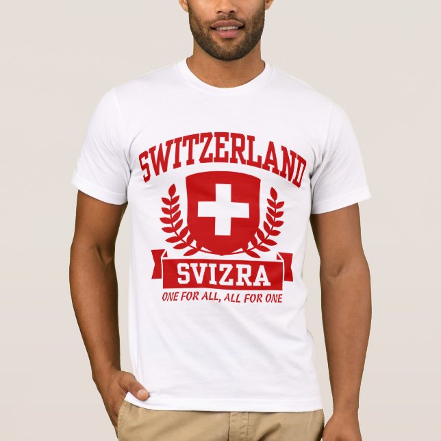 Camiseta Suiza Svizra (Anverso)