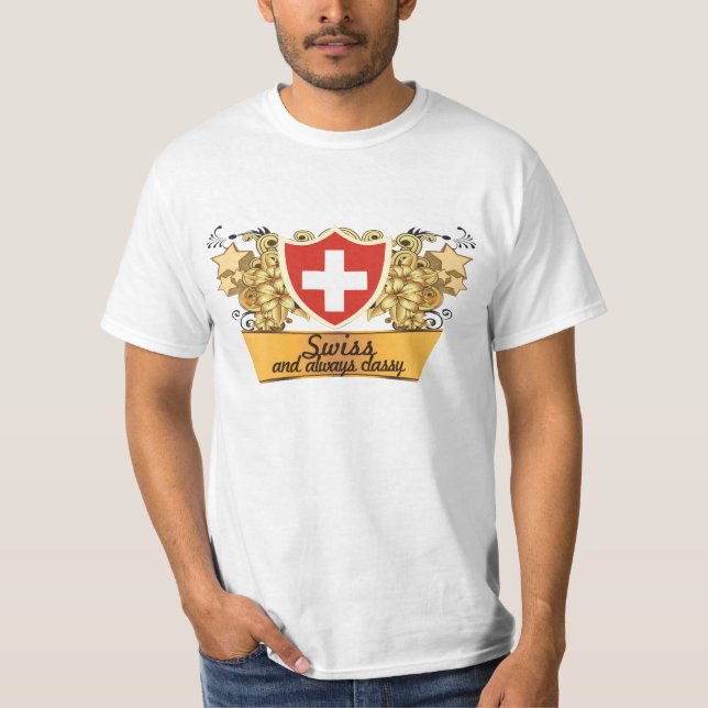 Camiseta Suizo con clase (Anverso)