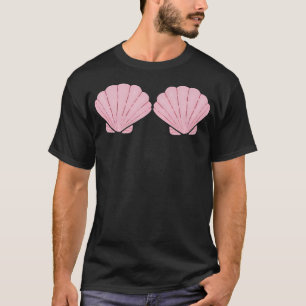 Camiseta Sujetador de conchas marinas para niñas y mujeres