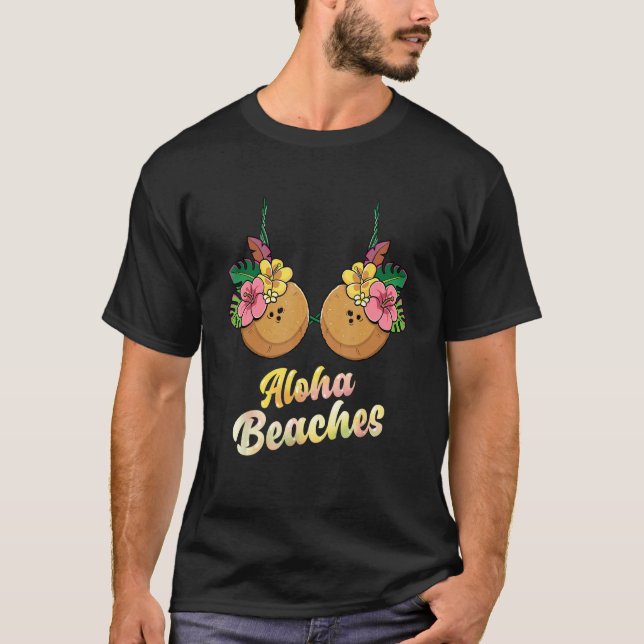 Camiseta Sujetadores de mujer Aloha Beaches Summer Coconut  (Anverso)