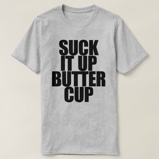 CAMISETA SUJETAR EL BOTTERCUPTO (Diseño del anverso)