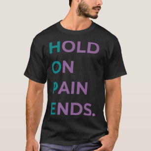 Camiseta Sujeto al dolor pone fin a la esperanza de supervi