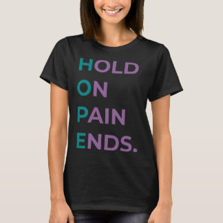 Camiseta Sujeto al dolor pone fin a la esperanza de supervi