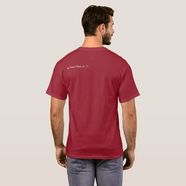 Camiseta Suji Samurai Skater v5 (Reverso completo)