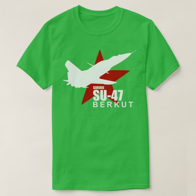 Camiseta Sukhoi Su47 Berkut (Diseño del anverso)