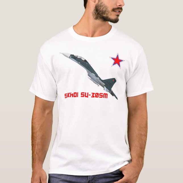 Camiseta Sukhoi Su-30SM VKS (Anverso)