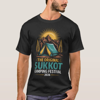 Camiseta Sukkot El Festival de Camping Original 2026 Sukkot