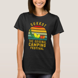 Camiseta Sukkot El Festival Original De Camping Sukkah Lula