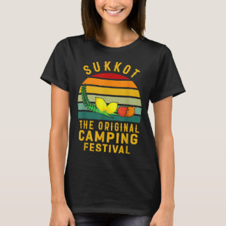 Camiseta Sukkot El Festival Original De Camping Sukkah Lula