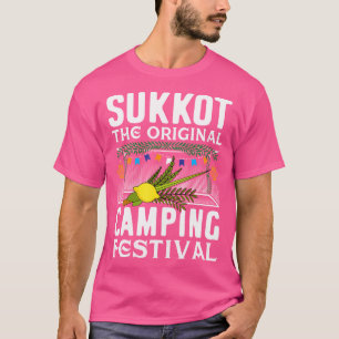 Camiseta Sukkot El original festival de campamento judío Su
