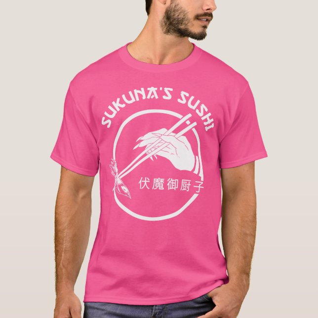 Camiseta Sukuna Sushi Jujutsu (Anverso)